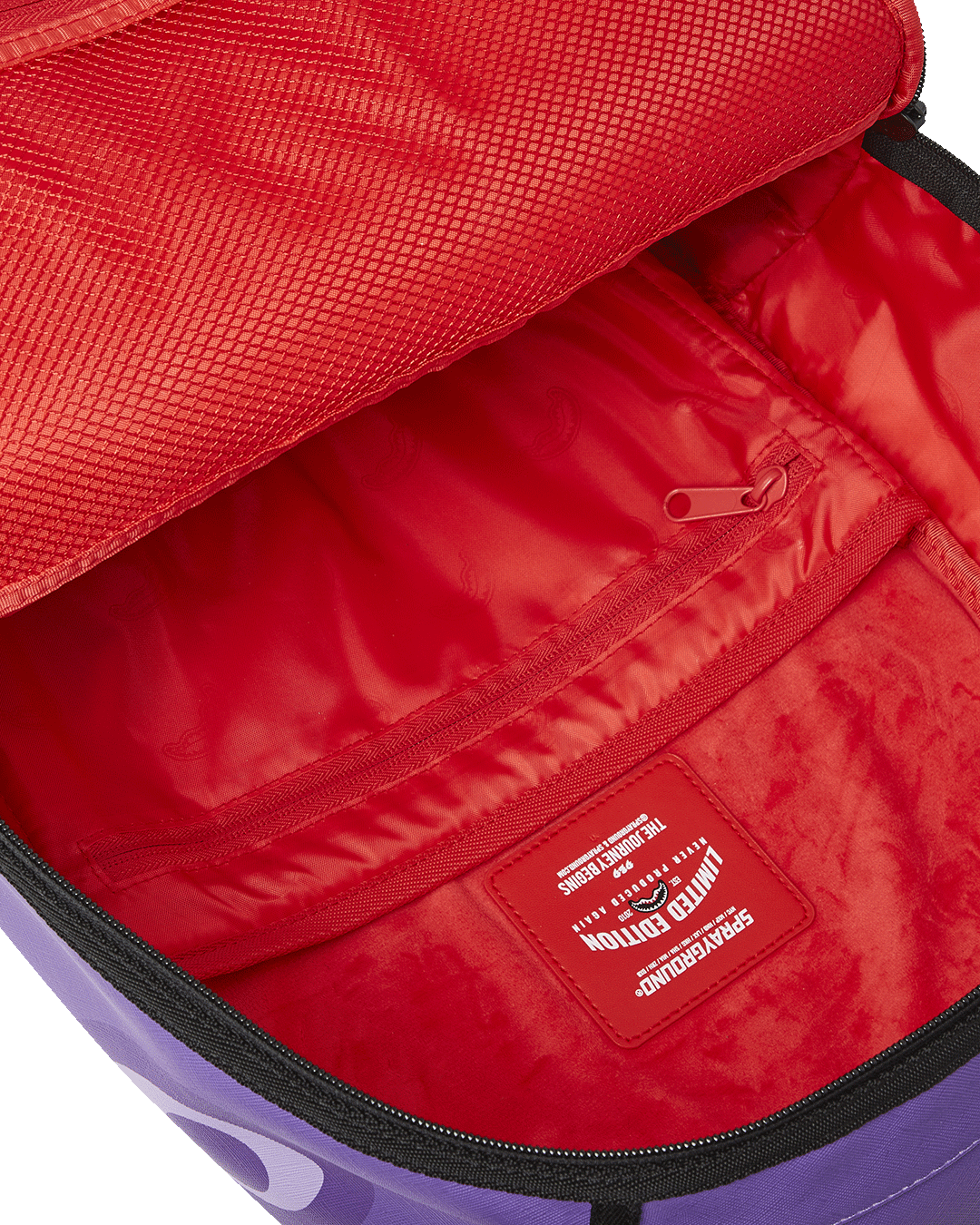 SPRAYGROUND® BACKPACK SHARK CENTRAL PURPLE VENOM BACKPACK