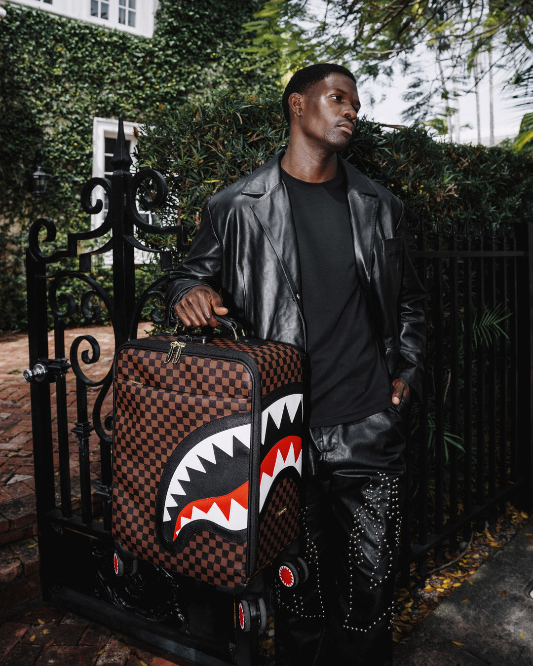 SPRAYGROUND® LUGGAGE SAWTOOTH SHARKS IN PARIS CARRY-ON LUGGAGE