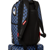SPRAYGROUND® LUGGAGE MIDNIGHT MAGIC SHARKS IN PARIS HARD SHELL CARRY-ON LUGGAGE