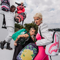 SPRAYGROUND® BACKPACK SQUID GAME FRONT MAN AND WORKERS CRAMMED BACKPACK
