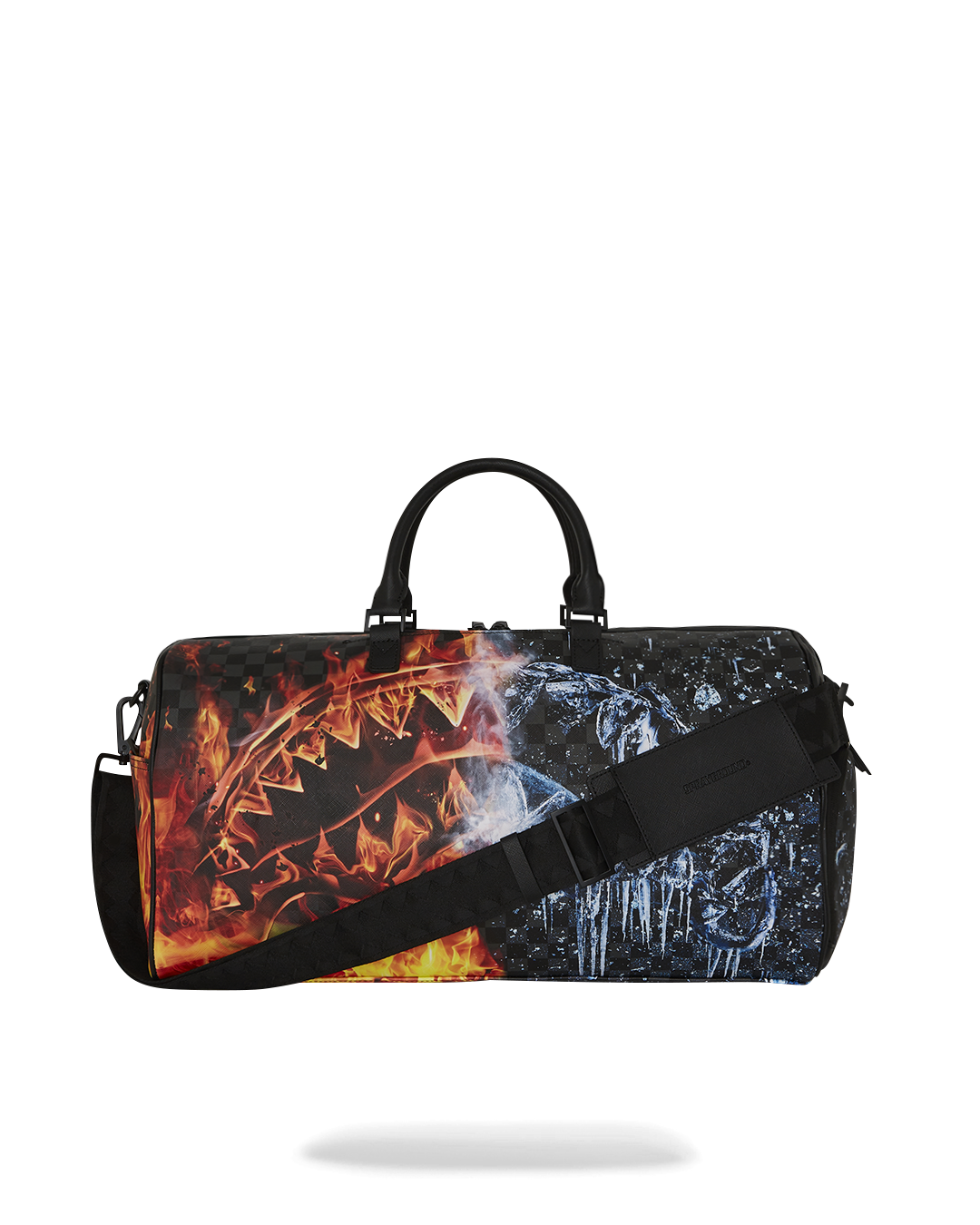 SPRAYGROUND® DUFFLE FIRE & ICE SHARK DUFFLE