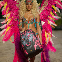 SPRAYGROUND® BACKPACK A.I. AFRICAN INTELLIGENCE PRIDE AND POWER BACKPACK - SANDFLOWER COLLAB