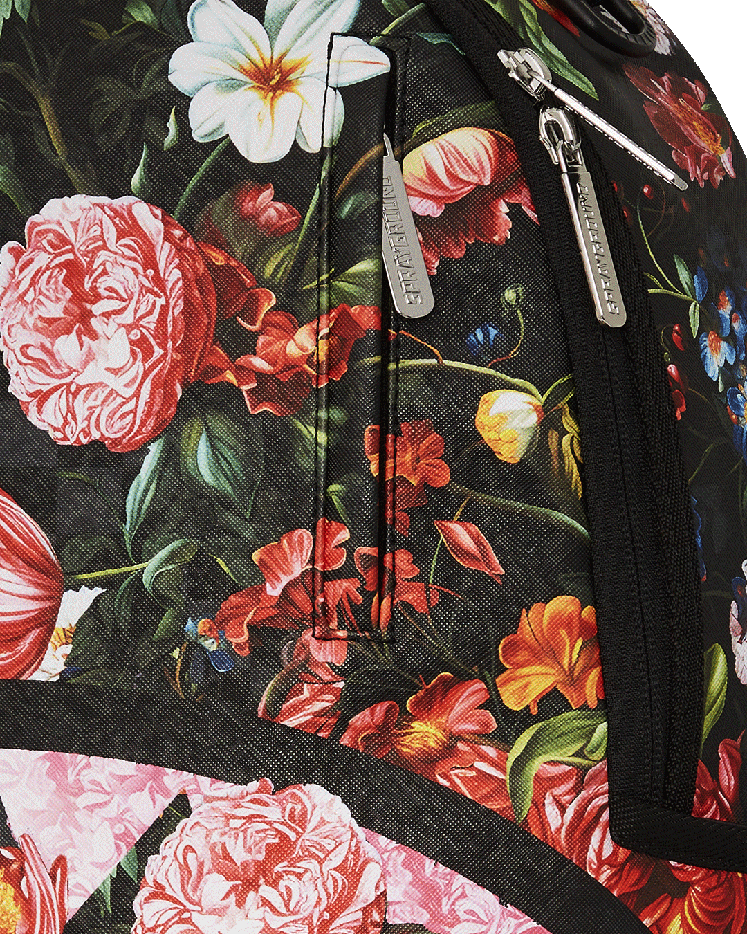 SPRAYGROUND® BACKPACK SPLIT PINK FLORAL CHECK DLXSV BACKPACK