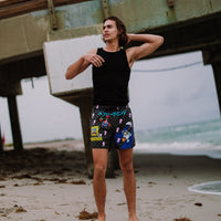 SPRAYGROUND® SWIM SPONGEBOB TOKYO BUBBLE SWIM SHORTS