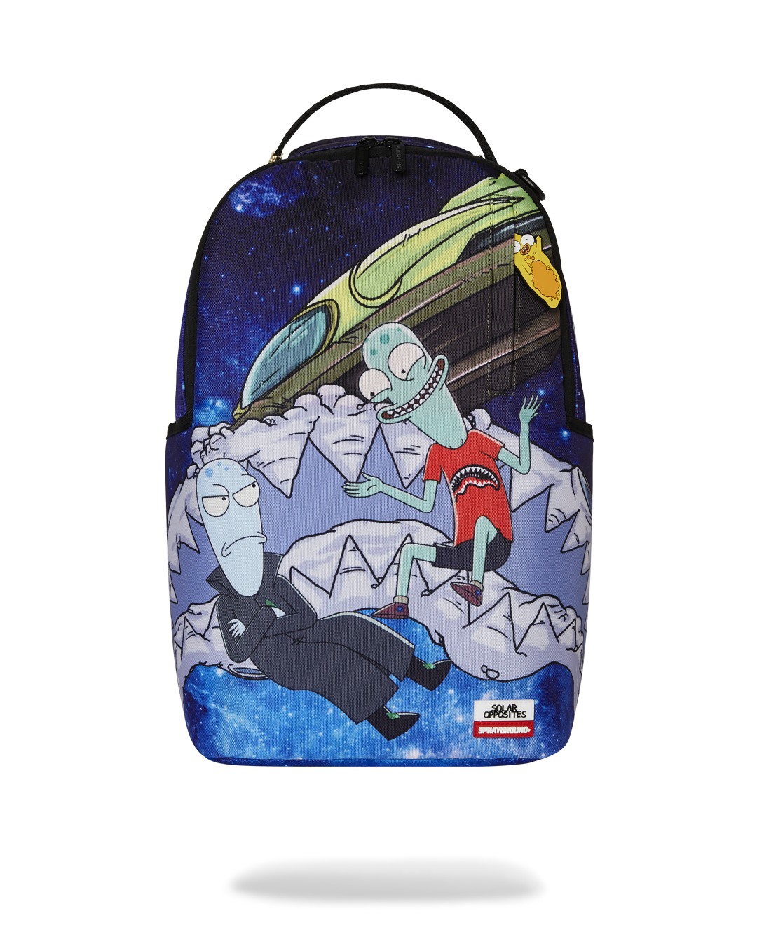 SPRAYGROUND® BACKPACK SOLAR OPPOSITES CRASH SHARKMOUTH DLXR BACKPACK