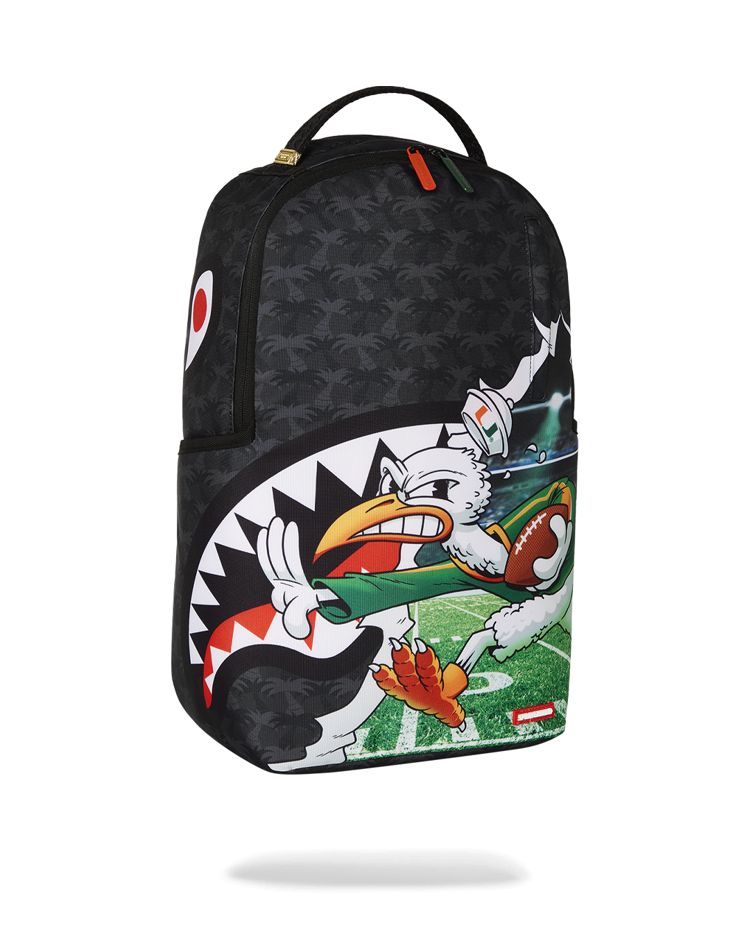 SPRAYGROUND® BACKPACK UNIVERSITY OF MIAMI TOUCH DOWN DLXR BACKPACK