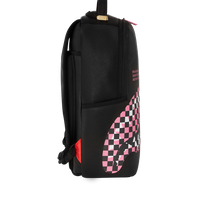 SPRAYGROUND® BACKPACK SHARK CENTRAL BREAKUP CHECK SORBET GREY BACKPACK