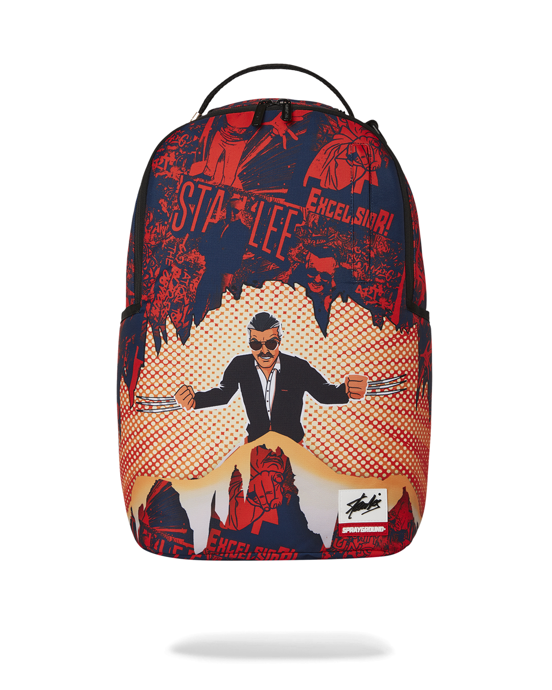 SPRAYGROUND® BACKPACK STAN LEE COLLAB BACKPACK - IF YOU CAN'T FIND A HERO, BE ONE