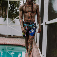 SPRAYGROUND® SWIM SPONGEBOB TOKYO BUBBLE SWIM SHORTS