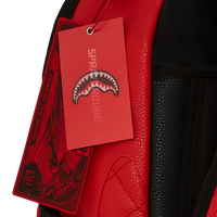 SPRAYGROUND® BACKPACK SHARK CENTRAL RED SHARK DRIP DLXSV BACKPACK