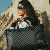 SPRAYGROUND® DUFFLE MIDNIGHT CHATEAU PYRAMID DUFFLE