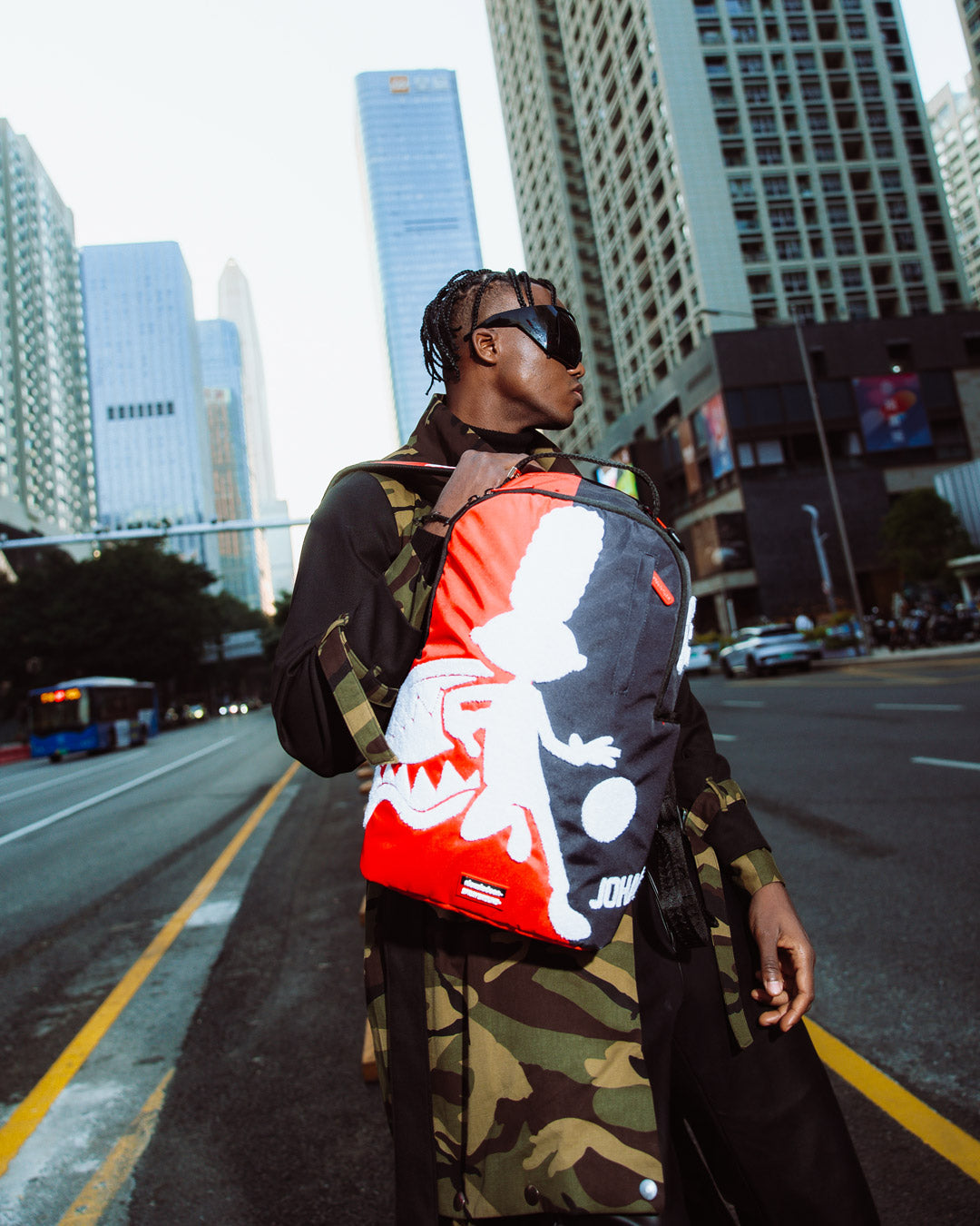 SPRAYGROUND® BACKPACK SPORT JOHANSSEN BACKPACK - HEY ARNOLD COLLAB