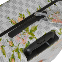 SPRAYGROUND® LUGGAGE A.I. AFRICAN INTELLIGENCE ELEGANT ENERGY FULL SIZE LUGGAGE - SANDFLOWER COLLAB