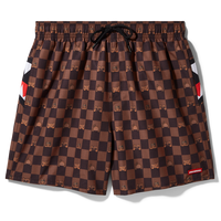 SPRAYGROUND® SWIM PEEKING CHARACTER CHECK SWIM SHORTS