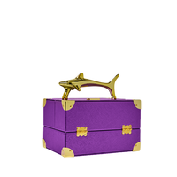 SPRAYGROUND® JEWELRY CASE SHARKS OF THE GOLD OCEAN JEWELRY CASE