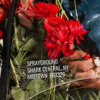 SPRAYGROUND® BACKPACK SHARK CENTRAL CLEAR DLX BACKPACK