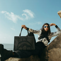 SPRAYGROUND® TOTE MIDNIGHT CHATEAU TORTUGA TOTE