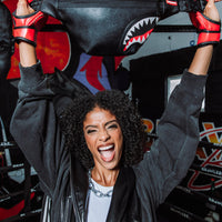 SPRAYGROUND® CROSSBODY FLY KNIT MOUTH SAVVY CROSSBODY
