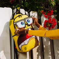 SPRAYGROUND® BACKPACK SPONGEBOB REMOVABLE EYES DLXR BACKPACK