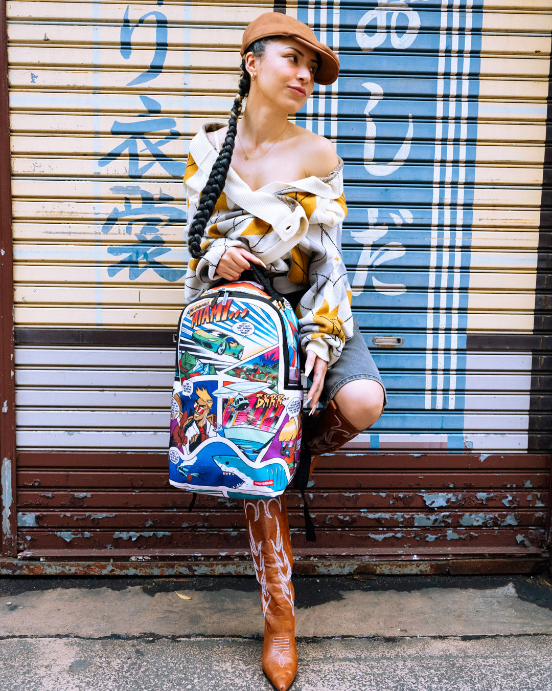 SPRAYGROUND® BACKPACK 305 RETRO COMIC DLXR BACKPACK