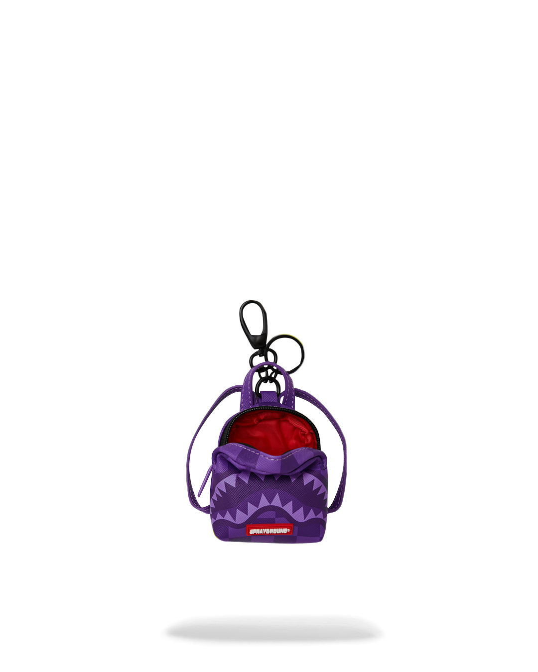SPRAYGROUND® KEYCHAIN PURPLE SHARK SHARKS IN PARIS BACKPACK KEYCHAIN