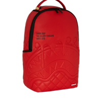 SPRAYGROUND® BACKPACK SHARK CENTRAL RED SHARK DRIP DLXSV BACKPACK