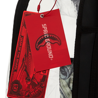 SPRAYGROUND® BACKPACK MONEY PILE DLXS CLEAR BACKPACK