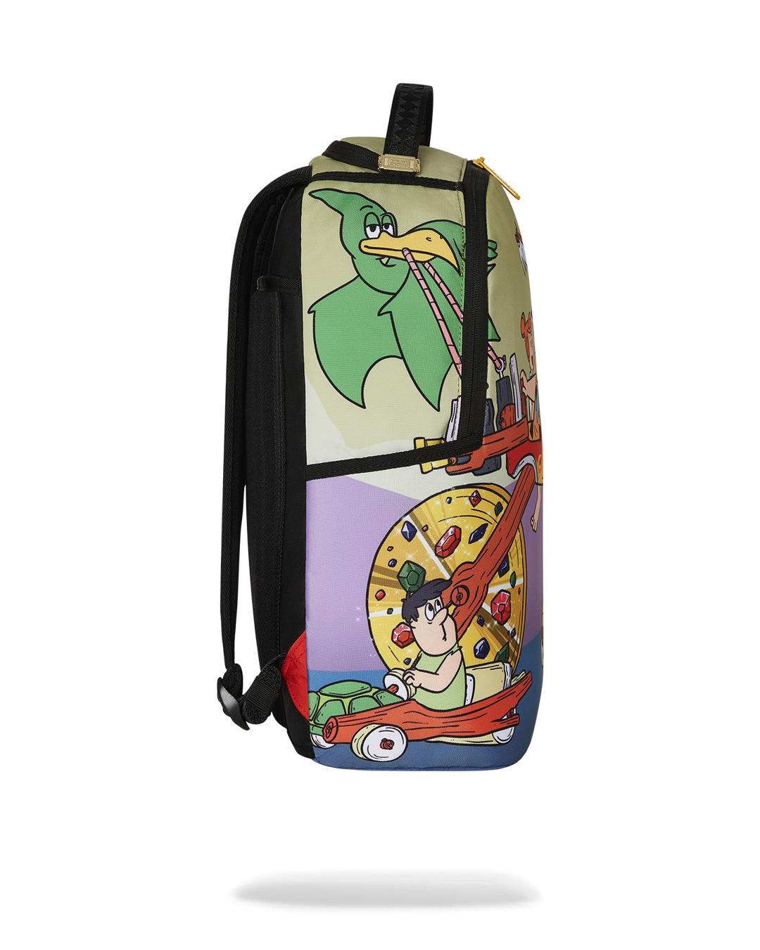 SPRAYGROUND® BACKPACK FLINSTONES BLINGED OUT CAR DLXR BACKPACK