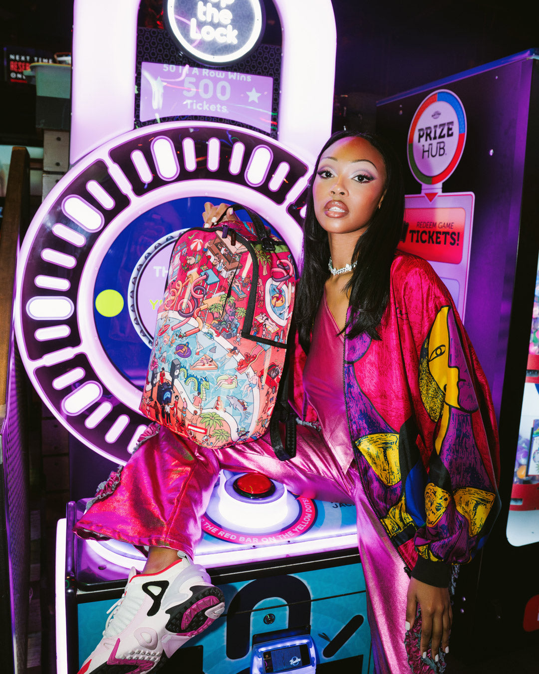 SPRAYGROUND® BACKPACK THE PARTY DONT SHARK DLXR BACKPACK