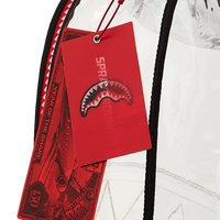 SPRAYGROUND® BACKPACK VSM PIPING DLX CLEAR BACKPACK