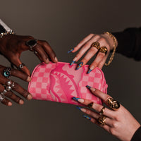 SPRAYGROUND® POUCH PINK 3AM RIPTIDE POUCH