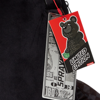 SPRAYGROUND® BACKPACK UNFINISHED SHARK MONEYBEAR TEDDY BEAR BACKPACK