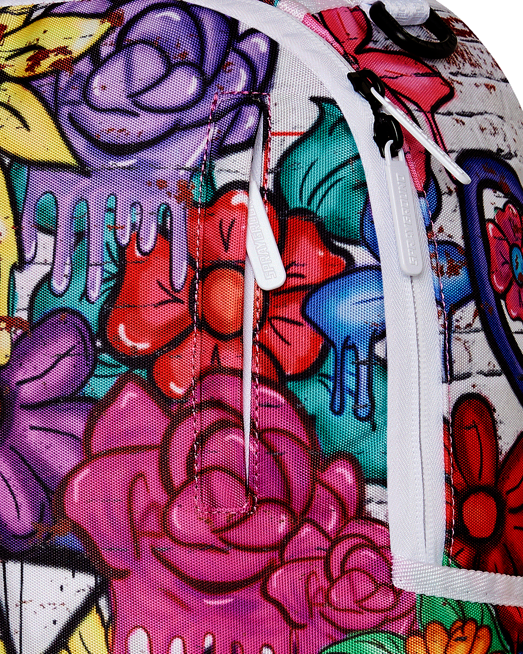 SPRAYGROUND® BACKPACK DRIPPY GRAFFITI FLORAL DLXR BACKPACK