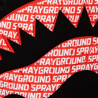 SPRAYGROUND® BACKPACK LOGO MOUTH CORE DLX COTTON BACKPACK