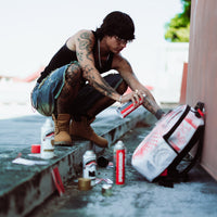 SPRAYGROUND® BACKPACK GRAFFITI ARTIST - DESIGN YOUR OWN BACKPACK - 9 STENCILS INCLUDED