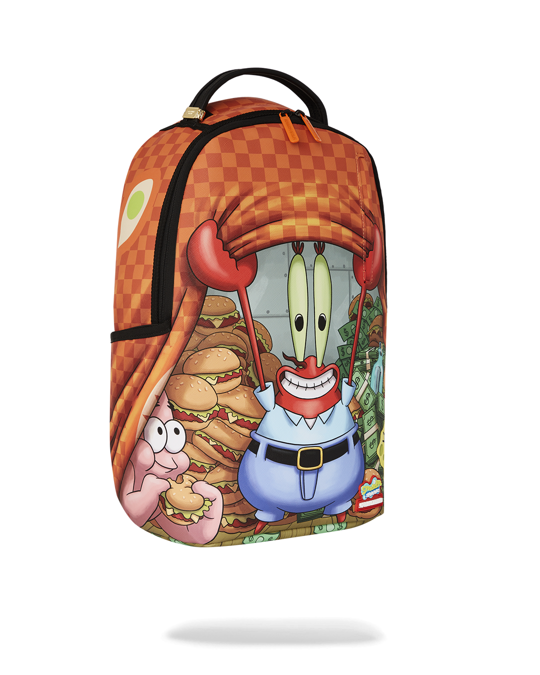 SPRAYGROUND® BACKPACK MONEY UP FOR KRABS DLXSV BACKPACK