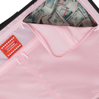 SPRAYGROUND® LUGGAGE A.I. AFRICAN INTELLIGENCE ELEGANT ENERGY FULL SIZE LUGGAGE - SANDFLOWER COLLAB