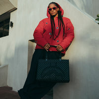 SPRAYGROUND® TOTE MIDNIGHT CHATEAU TORTUGA TOTE
