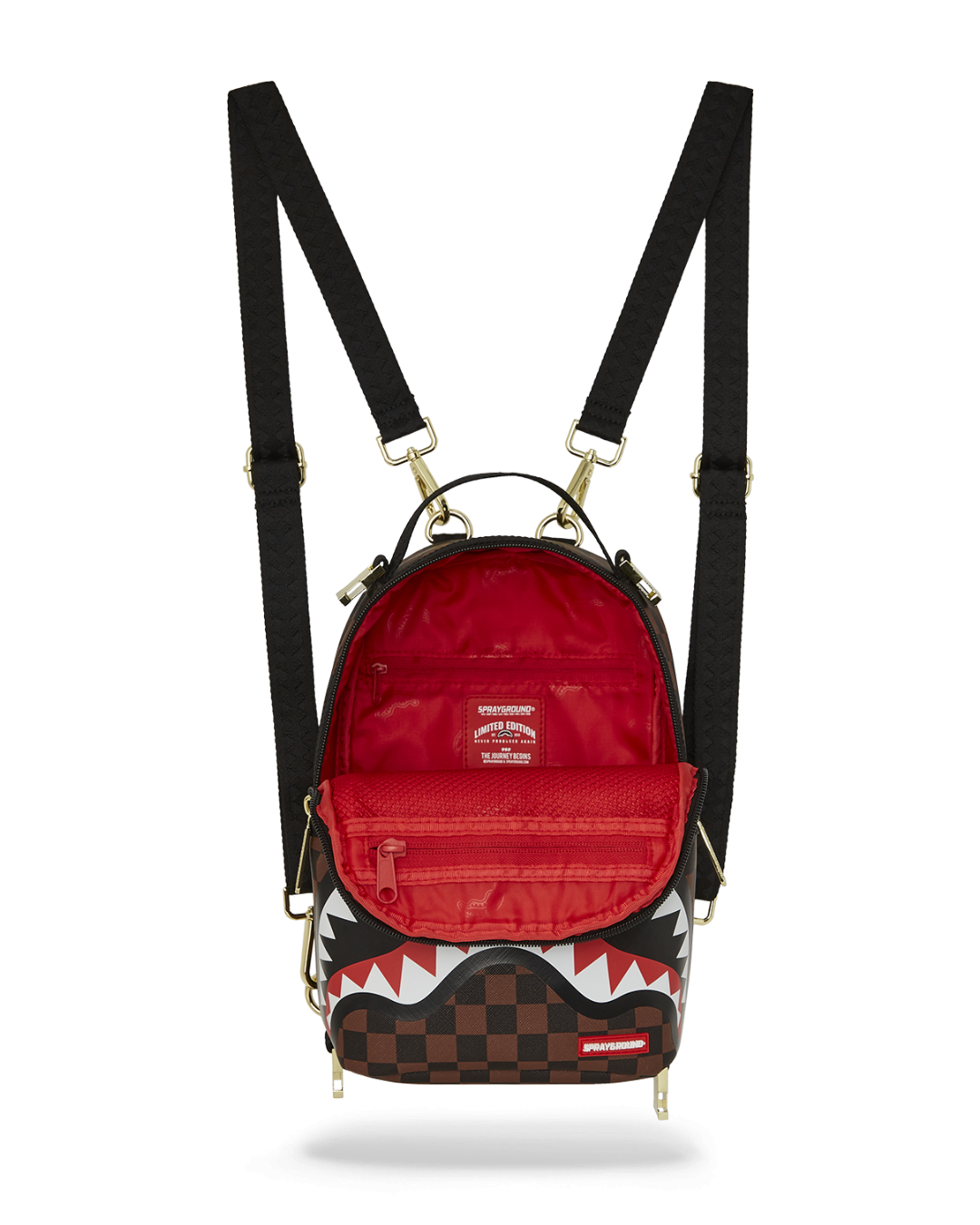 SPRAYGROUND® BACKPACK SHARKS IN A HOLE IN PARIS DLXSV BACKPACK
