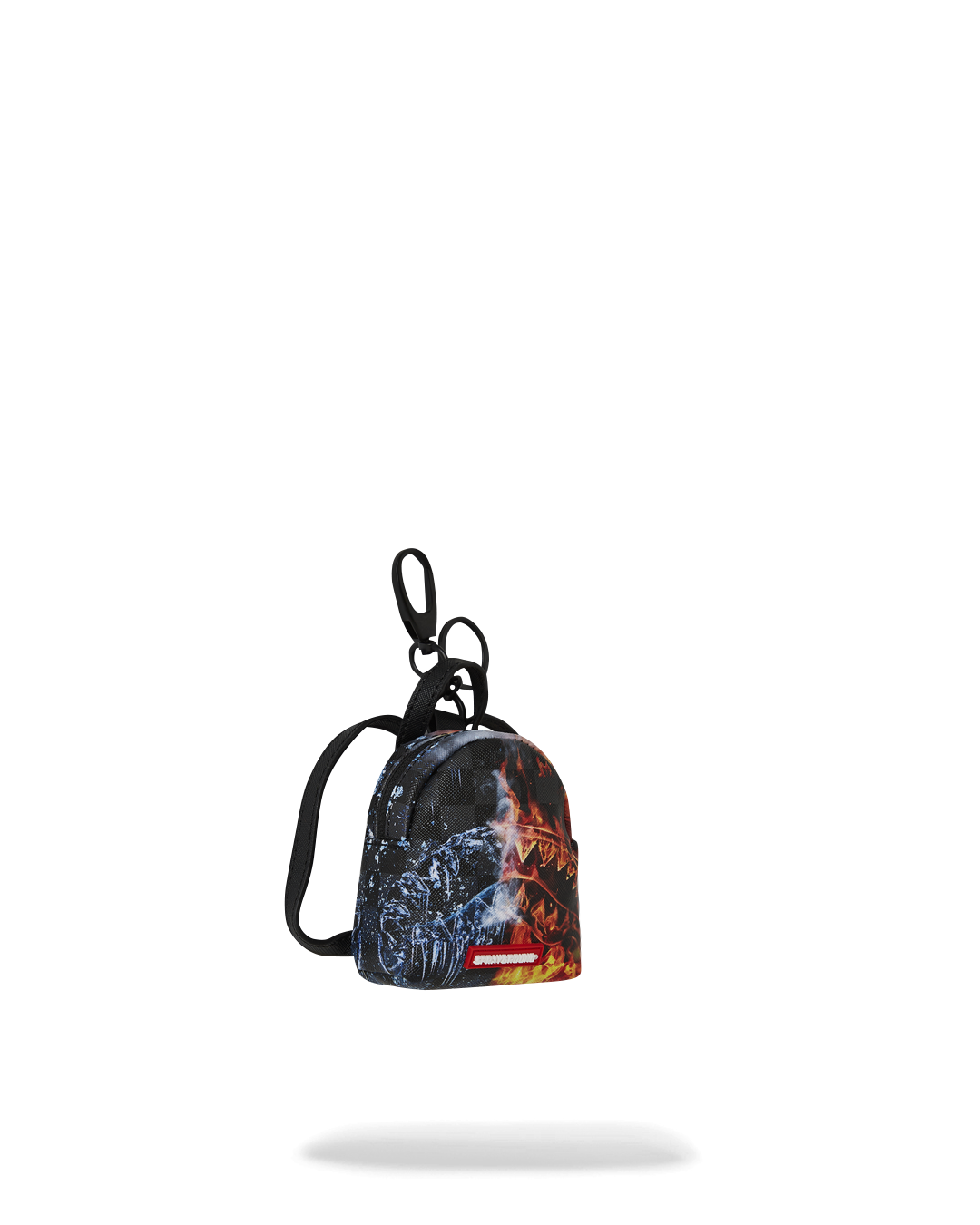 SPRAYGROUND® KEYCHAIN FIRE & ICE SHARK BACKPACK KEYCHAIN
