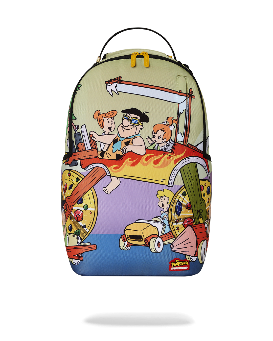 SPRAYGROUND® BACKPACK FLINSTONES BLINGED OUT CAR DLXR BACKPACK