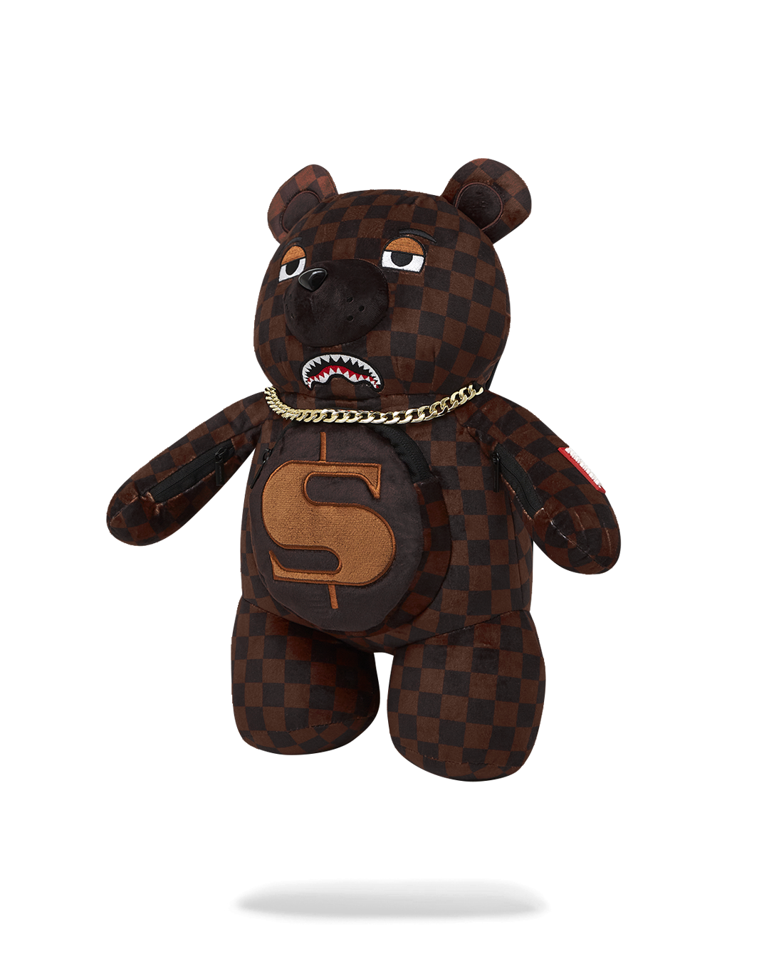 SPRAYGROUND® BACKPACK CLEAR BEAR DLX BACKPACK FABRIC BEAR