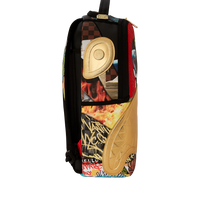 SPRAYGROUND® BACKPACK 15 YEARS GOLD AND SPLICED DLXV BACKPACK