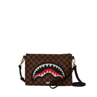 SPRAYGROUND® POUCHETTE SAWTOOTH SHARKS IN PARIS CROSSOVER CLUTCH