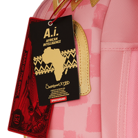 SPRAYGROUND® BACKPACK A.I. AFRICAN INTELLIGENCE MESSAGE FROM THE FUTURE BACKPACK - SANDFLOWER COLLAB