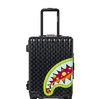 SPRAYGROUND® LUGGAGE SLIME TAKEOVER HARD SHELL CARRY-ON LUGGAGE