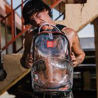SPRAYGROUND® BACKPACK VSM PIPING DLX CLEAR BACKPACK