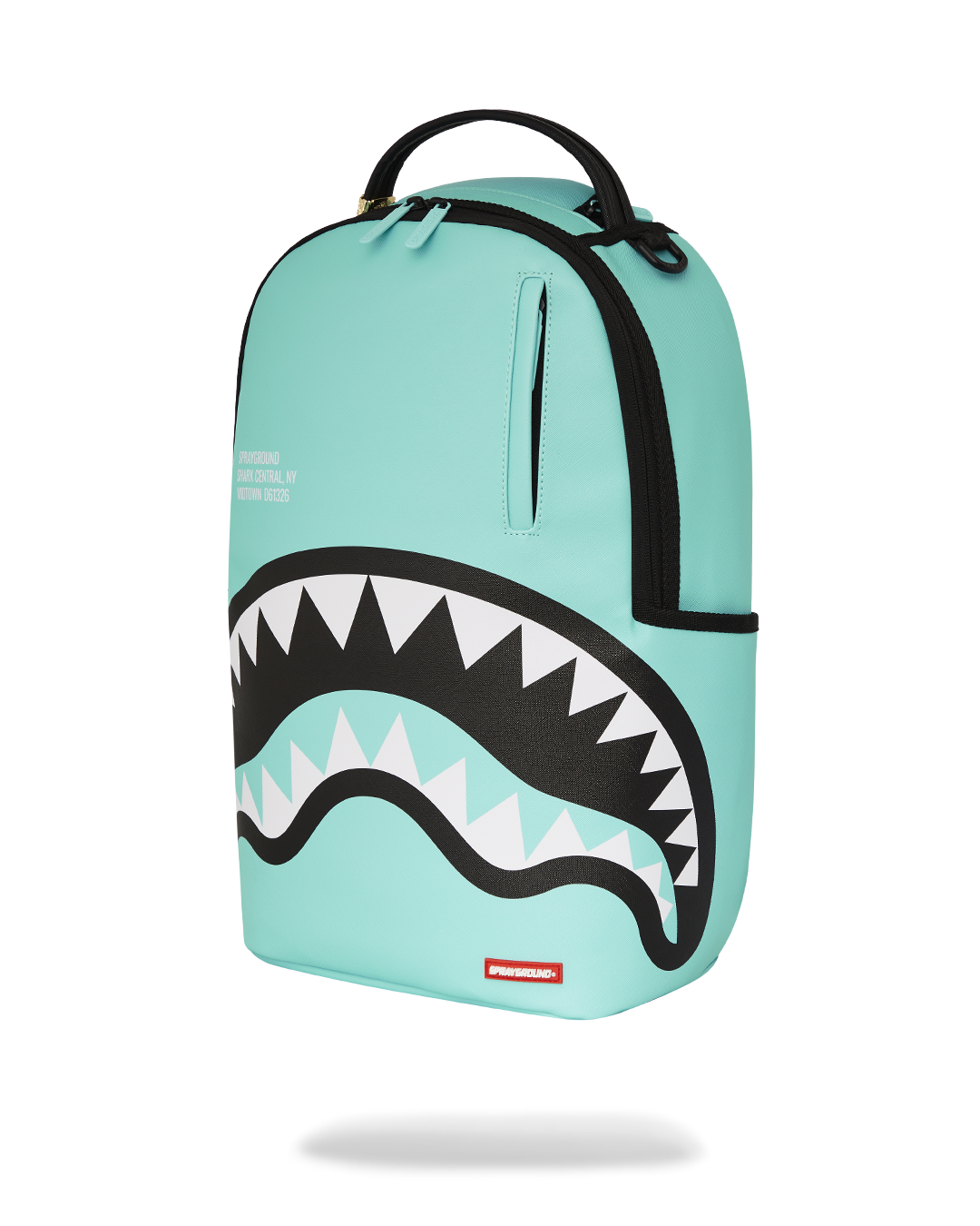 SPRAYGROUND® BACKPACK SHARK CENTRAL AQUA DLXSV BACKPACK