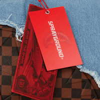 SPRAYGROUND® DUFFLE DENIM SHARK DUFFLE