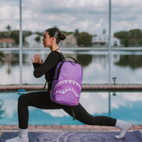 SPRAYGROUND® BACKPACK SHARK CENTRAL PURPLE VENOM BACKPACK
